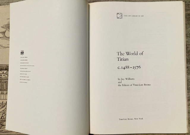 THE WORLD OF TITIAN by Jay Williams & TIME LIFE LIBRARY OF ART - photo 2