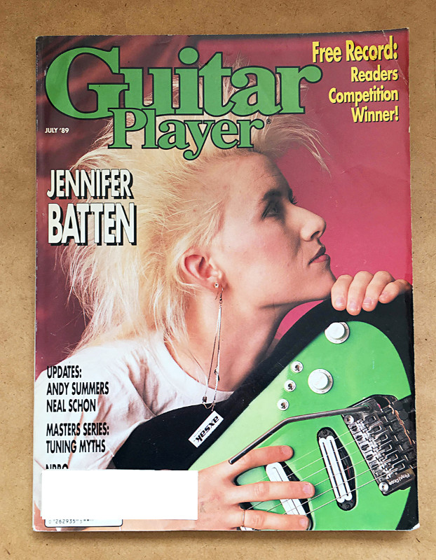 GUITAR PLAYER MAGAZINE JULY 1989
