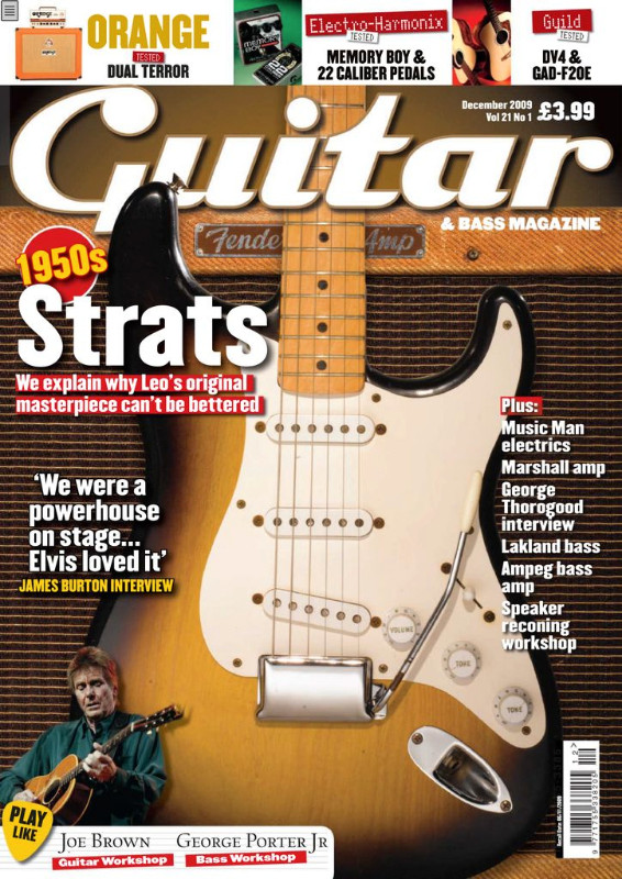 Guitar & Bass Magazine December 2009