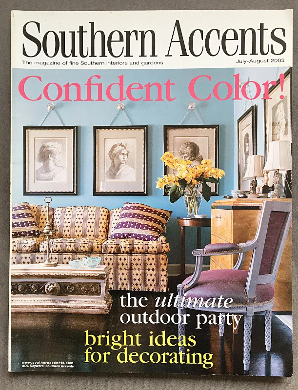 Southern Accents Magazine July/August 2003 thumbnail