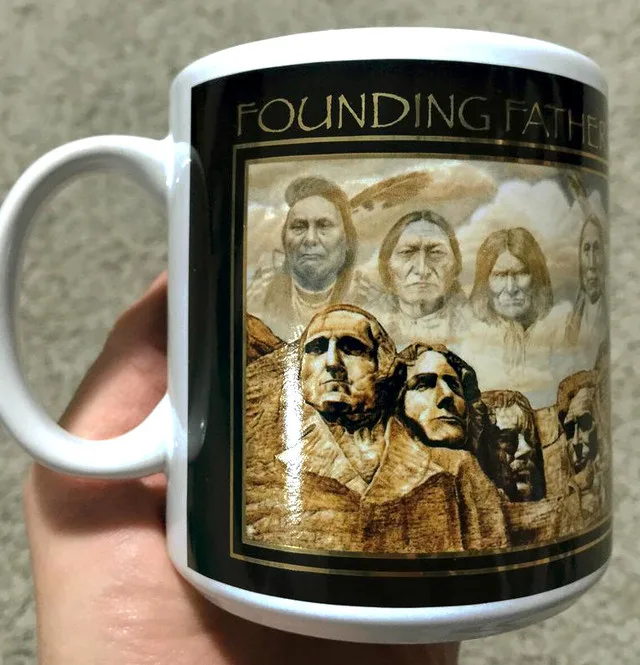 Founding Fathers Coffee Mug Polar Graphics 10 oz by Jody Bergsma thumbnail