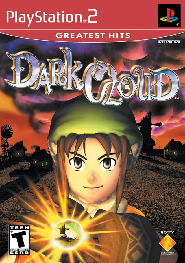 Dark Cloud Greatest Hits PlayStation 2 Video Game 2005 thumbnail