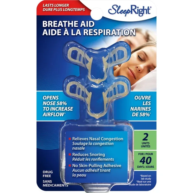 Sleep Right Nasal Breathe Aid 2 Pack NEW thumbnail