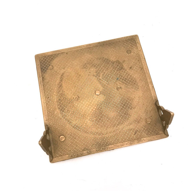 Vintage Brass Desk Perpetual Astronomy Calendar 5X5 inches - photo 4