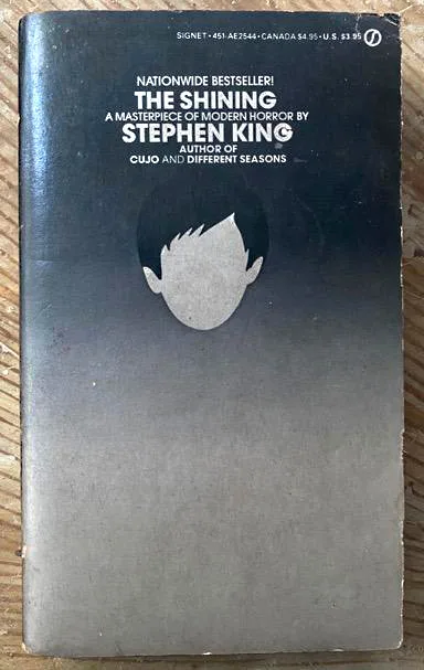 The Shining by Stephen King Mass Market Paperback thumbnail