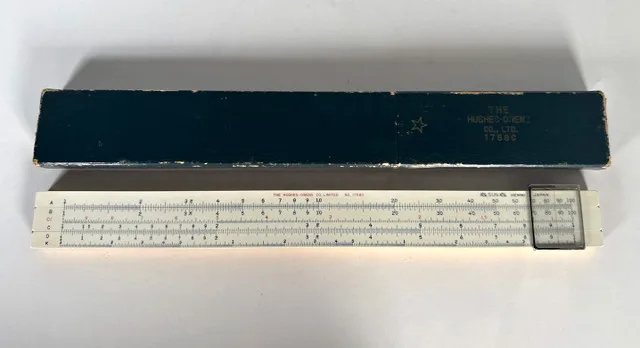 Vintage Hughes-Owens 1768C Ruler in Box thumbnail