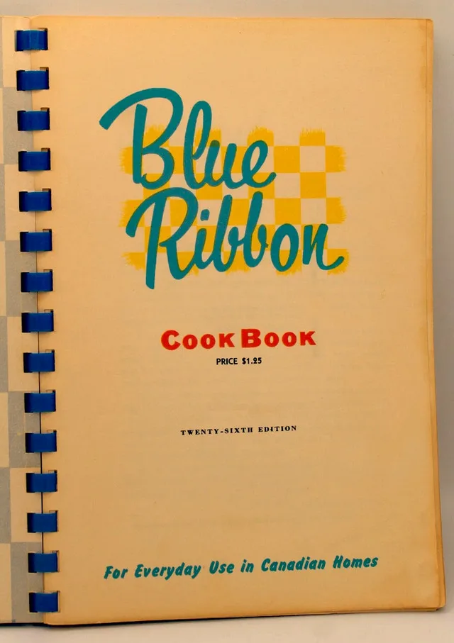 Vintage BLUE RIBBON COOK BOOK image indicator(2)