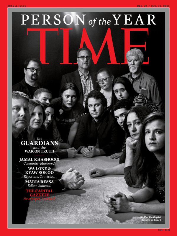 TIME Magazine Person of the Year 2018 Guardians