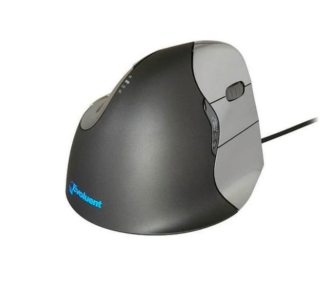 EVOLUENT VM4R Vertical Mouse 4 Right Handed Ergonomic USB Wired - photo 2