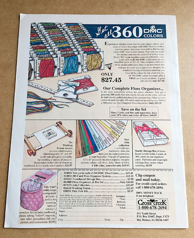 Vintage Cross Stitch & Country Crafts Magazines - photo 4