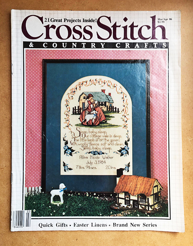 Vintage Cross Stitch & Country Crafts Magazines - photo 5