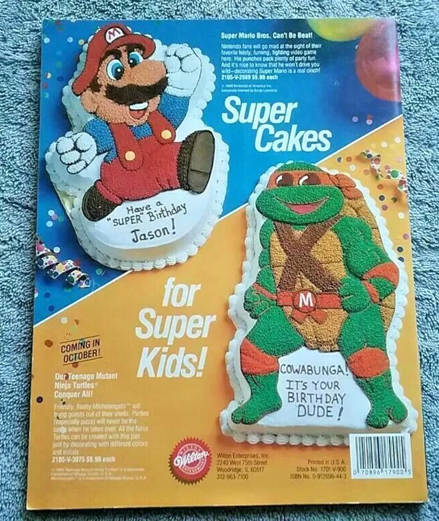 WILTON 1990 Yearbook Cake Decorating Book image indicator(2)