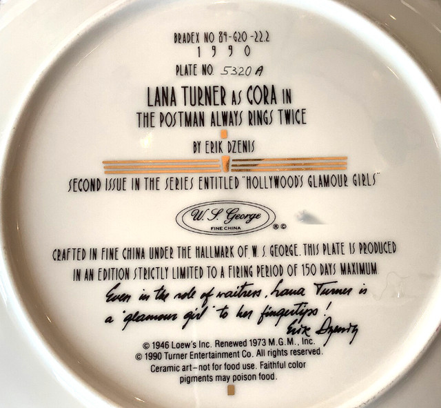 Lana Turner as Cora Plate - photo 2