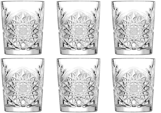 Libbey Hobstar Double Old Fashioned 6 Glasses