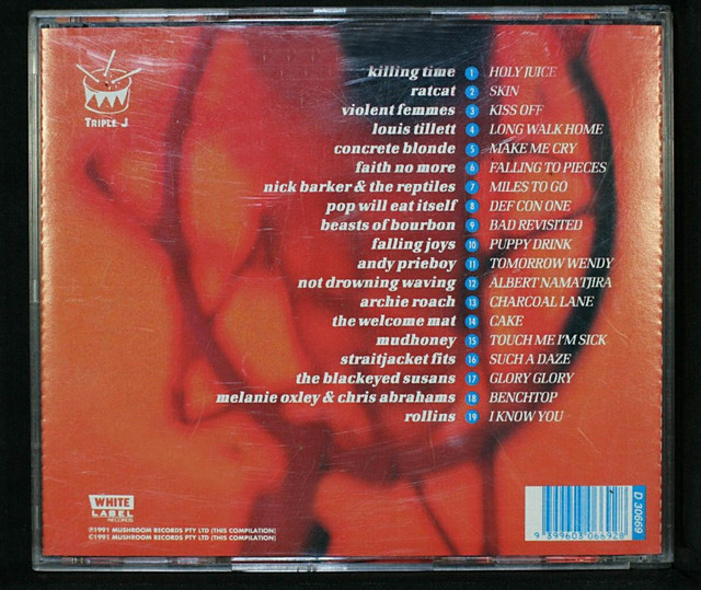 Music Audio CD Triple J Live At the Wireless 1991 - photo 2