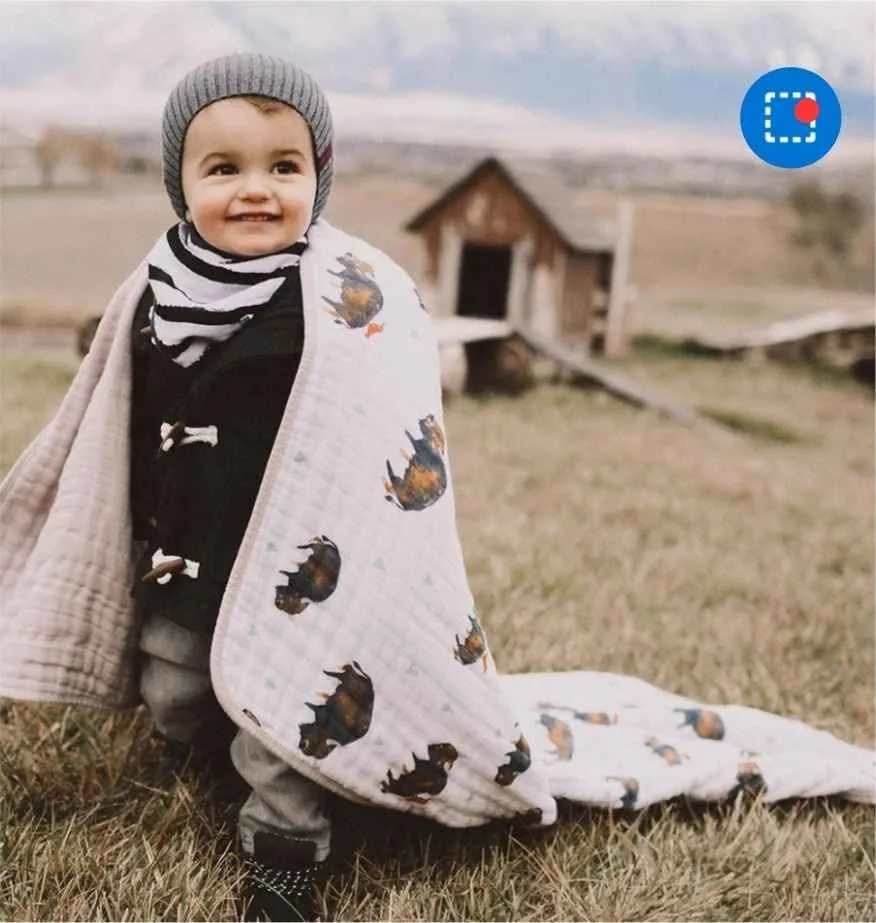 50 % Off Little Unicorn Organic Cotton Muslin Quilt image indicator(5)