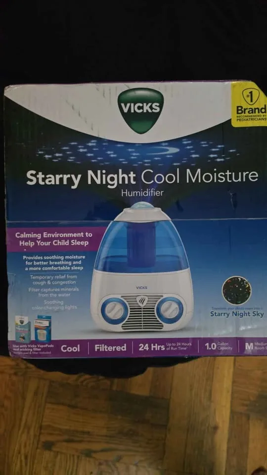 Vicks Starry Night Cool Moisture Humidifier image indicator(2)