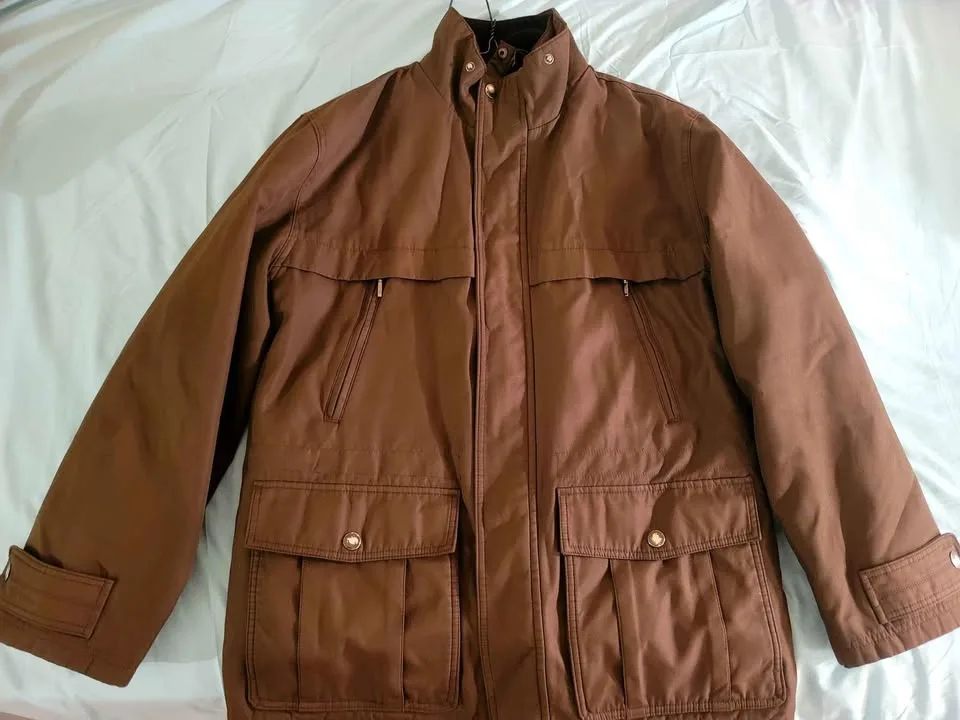 Legit Michael Kors Aviator Men Jacket like new image indicator(5)