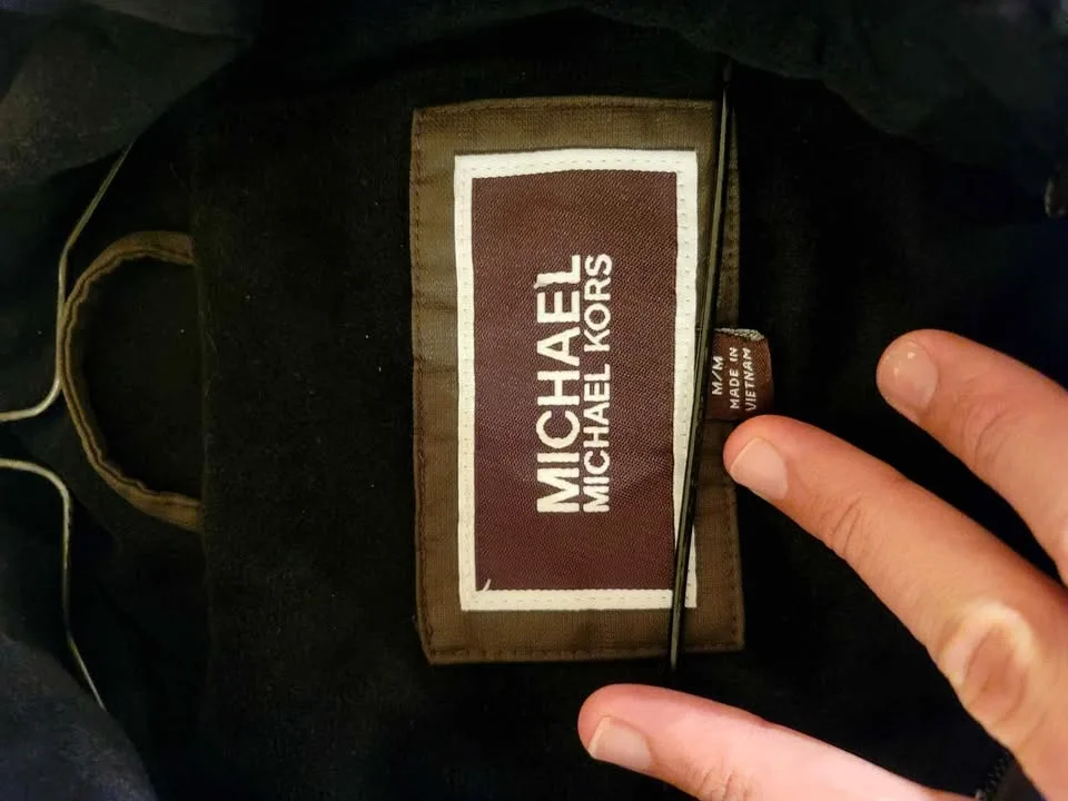 Legit Michael Kors Aviator Men Jacket like new image indicator(6)