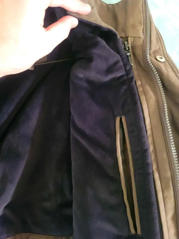 Legit Michael Kors Aviator Men Jacket like new image indicator(8)