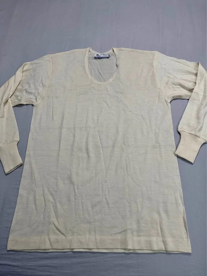 Vintage Le Grand Pure Merino Wool Mens Thermal Large $40 thumbnail