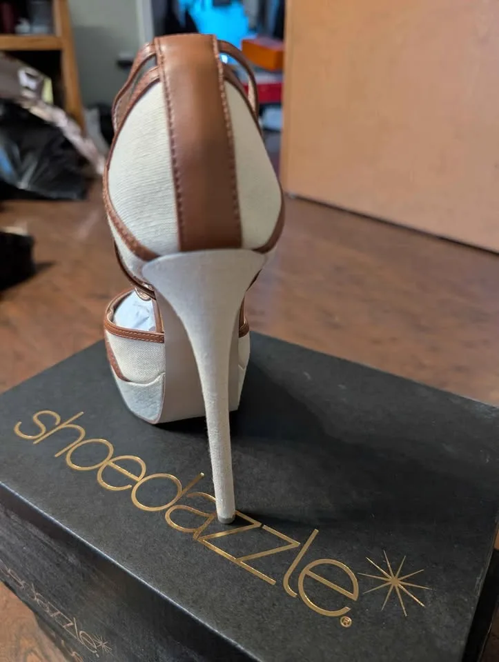 Brown and cream ultra high heel image indicator(2)