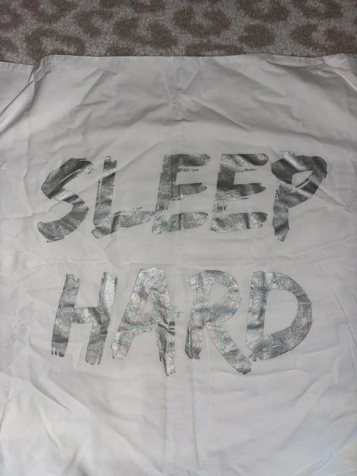 Queen Pillowcase Set - WORK HARD SLEEP HARD image indicator(5)