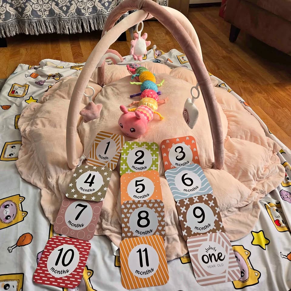 5-in-1 Convertible Baby Play Gym with 5 Toys
