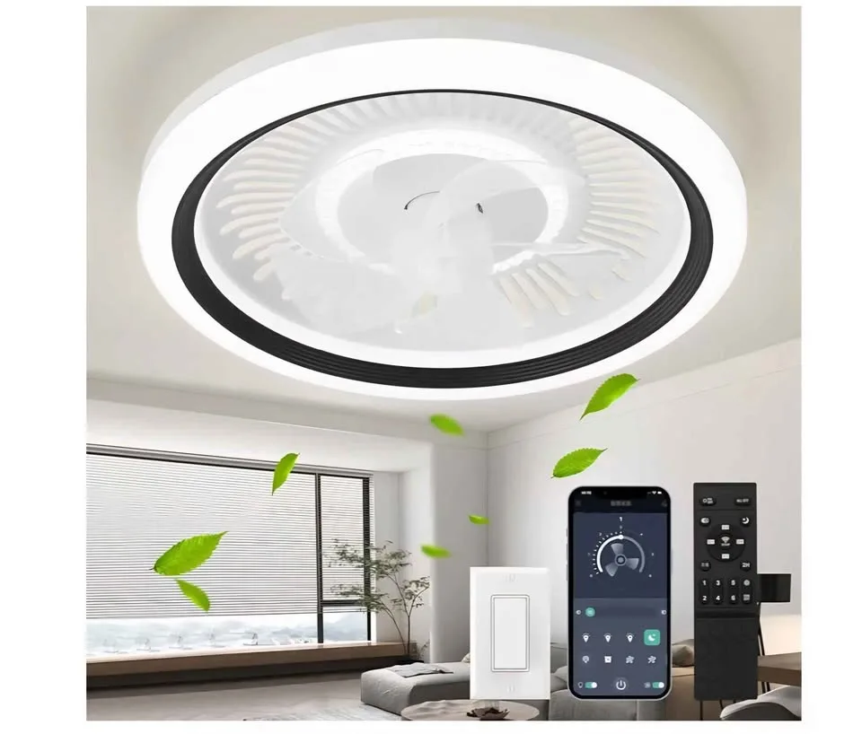 Spnoid Ceiling Fan with Lights and Remote 🌬 image indicator(6)