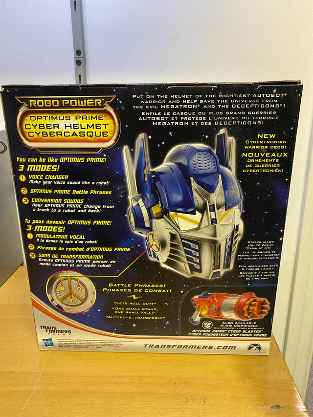 Transformers Optimus prime helmet- voice changer - photo 3
