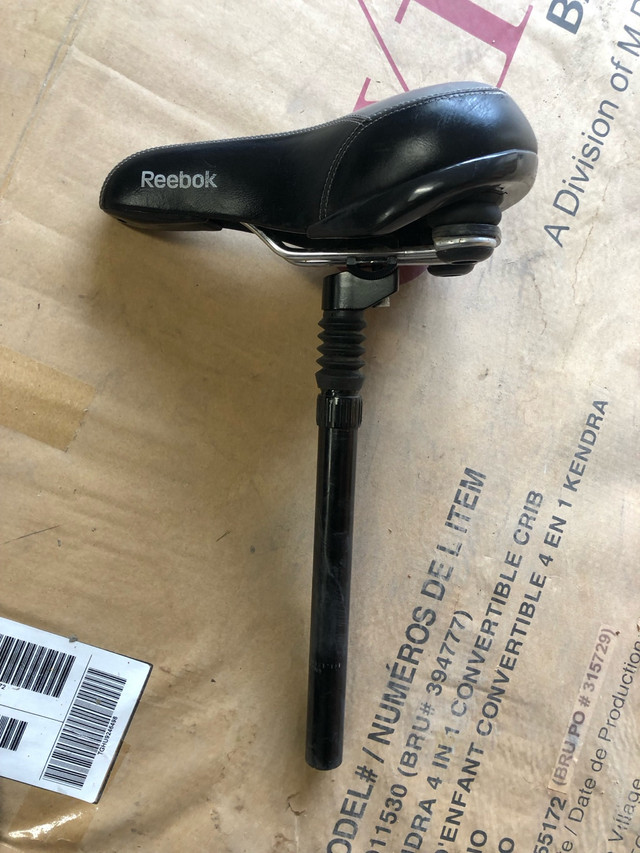 Reebok bike seat