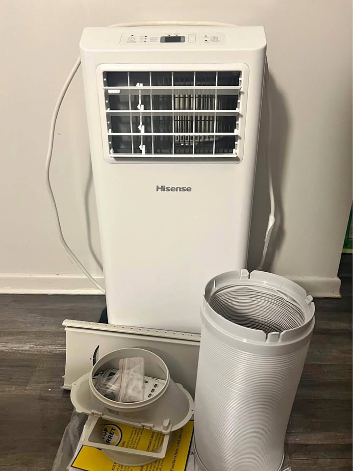 Brand New Hisense 3-in-1 Portable AC with Remote, 6,000 BTU