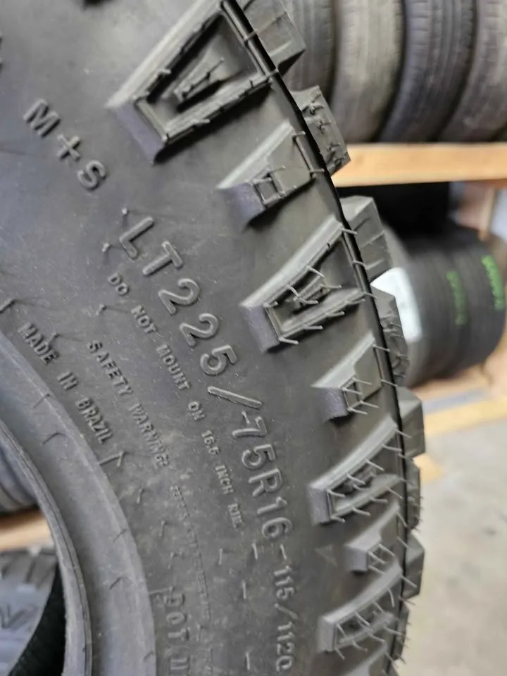 225/75/R16 LT New Set Goodyear Wranger Duratrac image indicator(4)