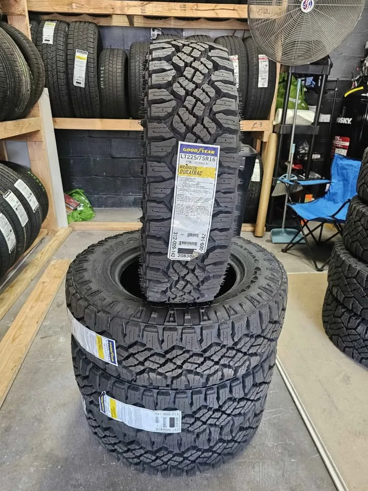 225/75/R16 LT New Set Goodyear Wranger Duratrac image indicator(7)