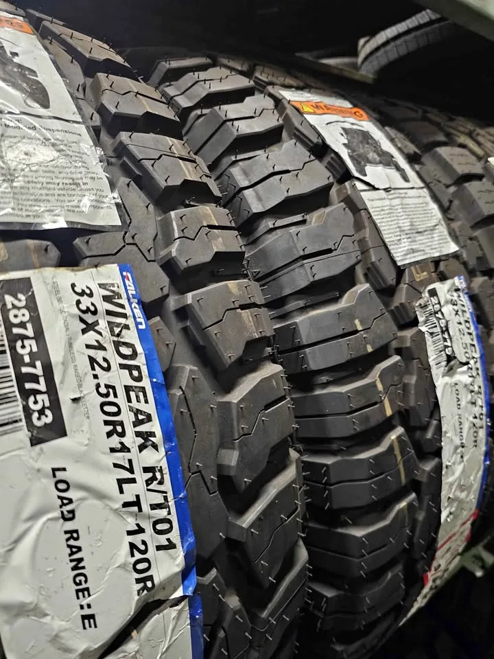 33x12.50R17LT New set of 4 tires FALKEN WILDPEAK R/T thumbnail