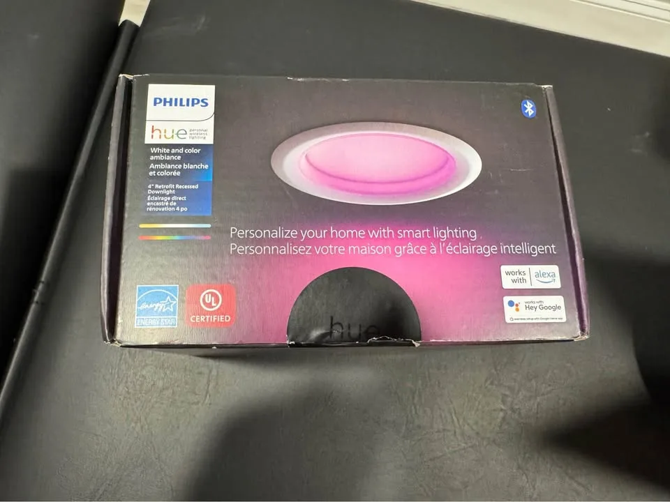 Philips Hue Smart Recessed Light - White & Color image indicator(2)