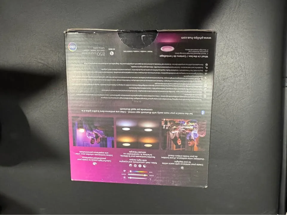 Philips Hue Smart Recessed Light - White & Color image indicator(3)