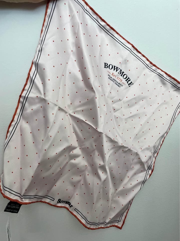 BRAND NEW Bowmore Pocket Square