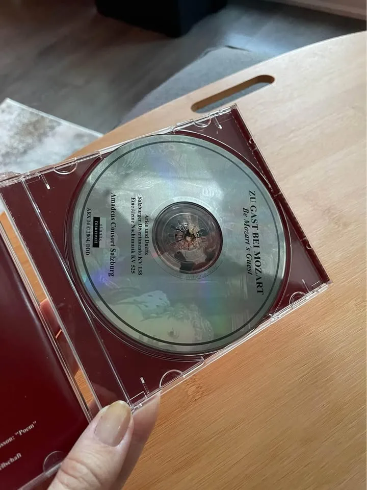 GREAT CONDITION Mozart CD image indicator(3)