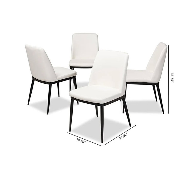 Brand New Ingrida Upholstered Dining Chair - Set of 4