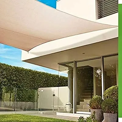 Coolaroo Premium Shade Sail 17'9" Sq Beech thumbnail