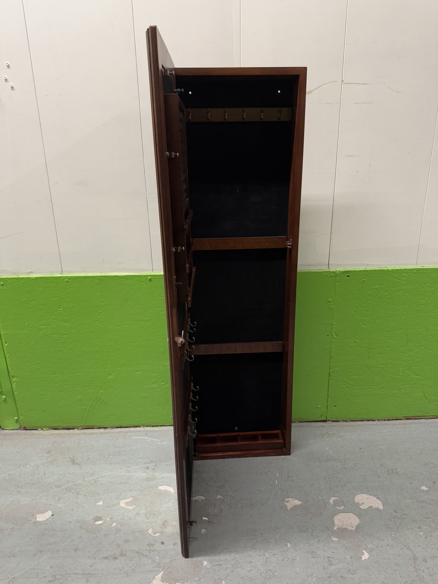 Vintage Nina Walnut Jewelry Armoire - photo 3