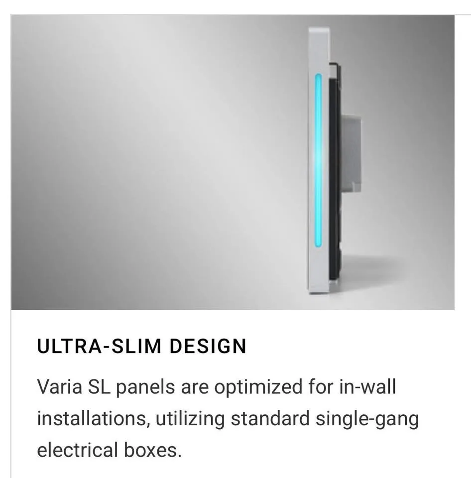 Harman Varia AMX SL-80 8” touch panel image indicator(3)