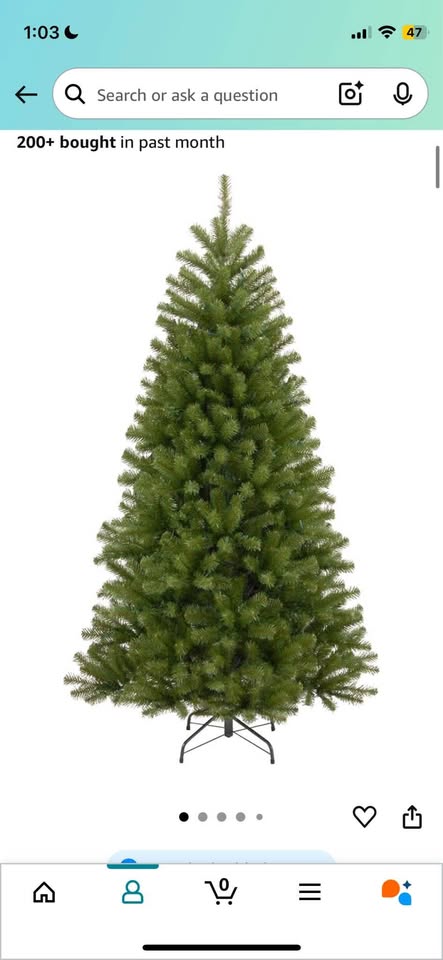 7.5ft artificial Christmas Tree - photo 2