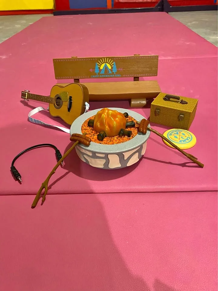 American Girl Fire pit and Accessories