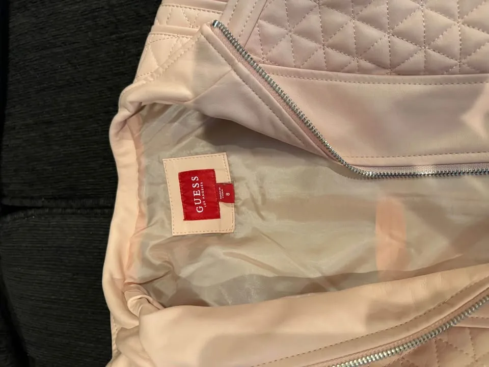 Girls Guess Leather Jacket image indicator(2)