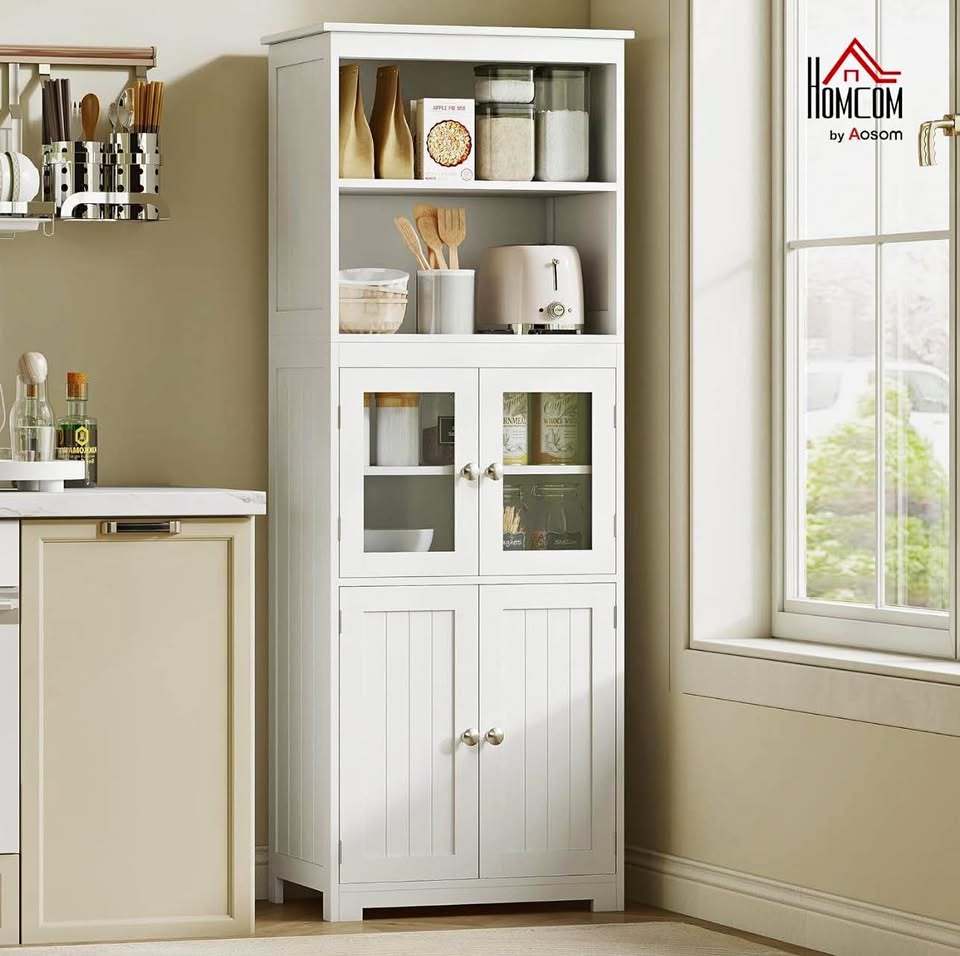 64" Tall Kitchen Pantry Cabinet