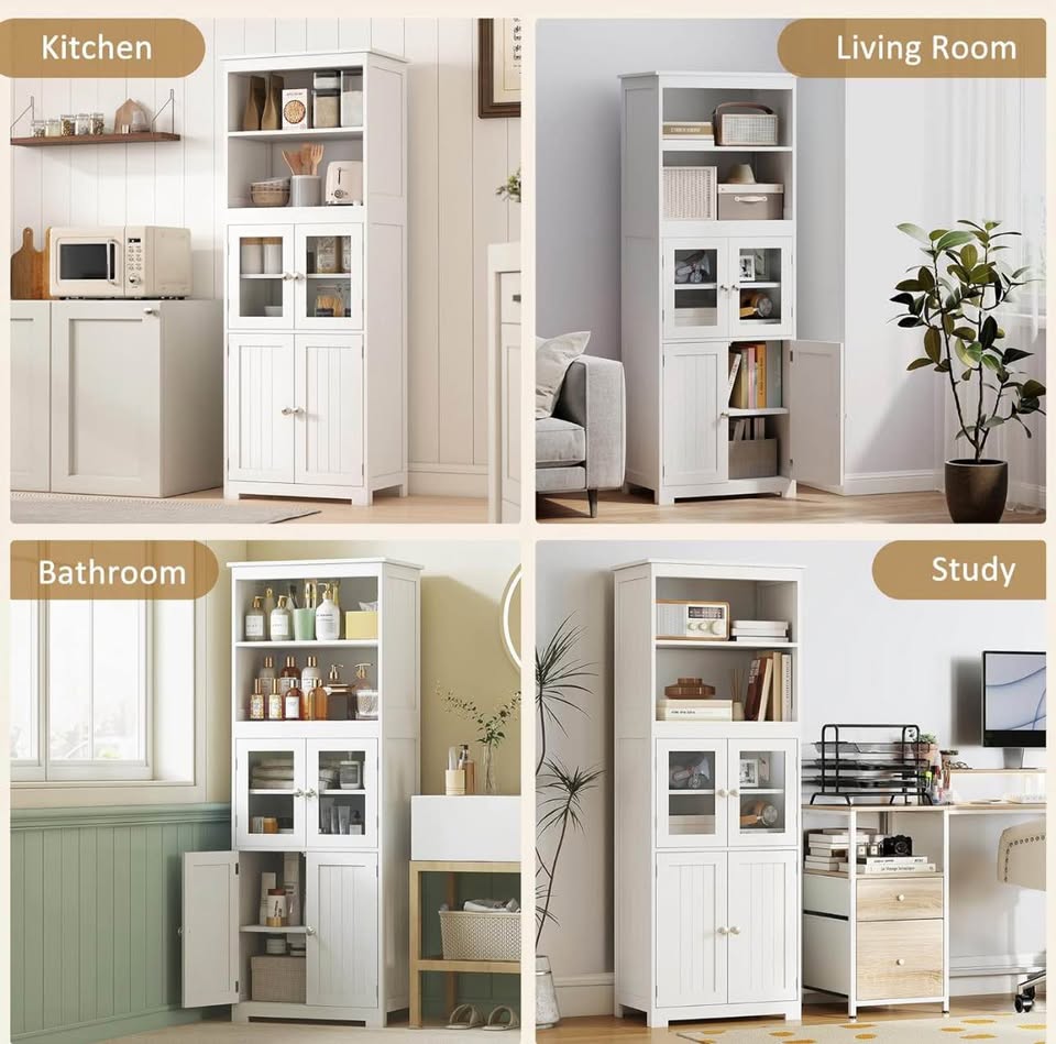 64" Tall Kitchen Pantry Cabinet - photo 2