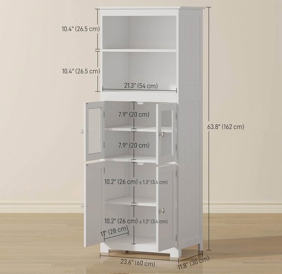 64" Tall Kitchen Pantry Cabinet - photo 3