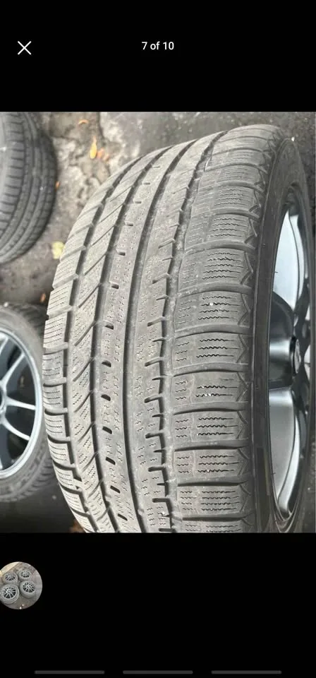 225/45R17 Momo Winter Tires on RSSW Mags image indicator(4)